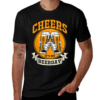50th Birthday Cheers Its My Beerday  Affordable Price T-Shirt
