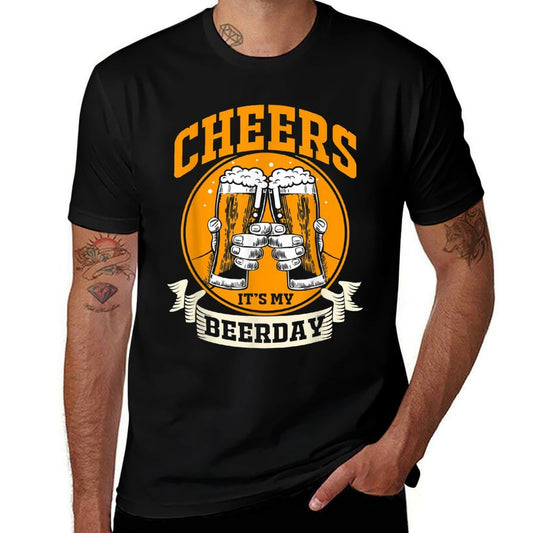 50th Birthday Cheers Its My Beerday  Affordable Price T-Shirt