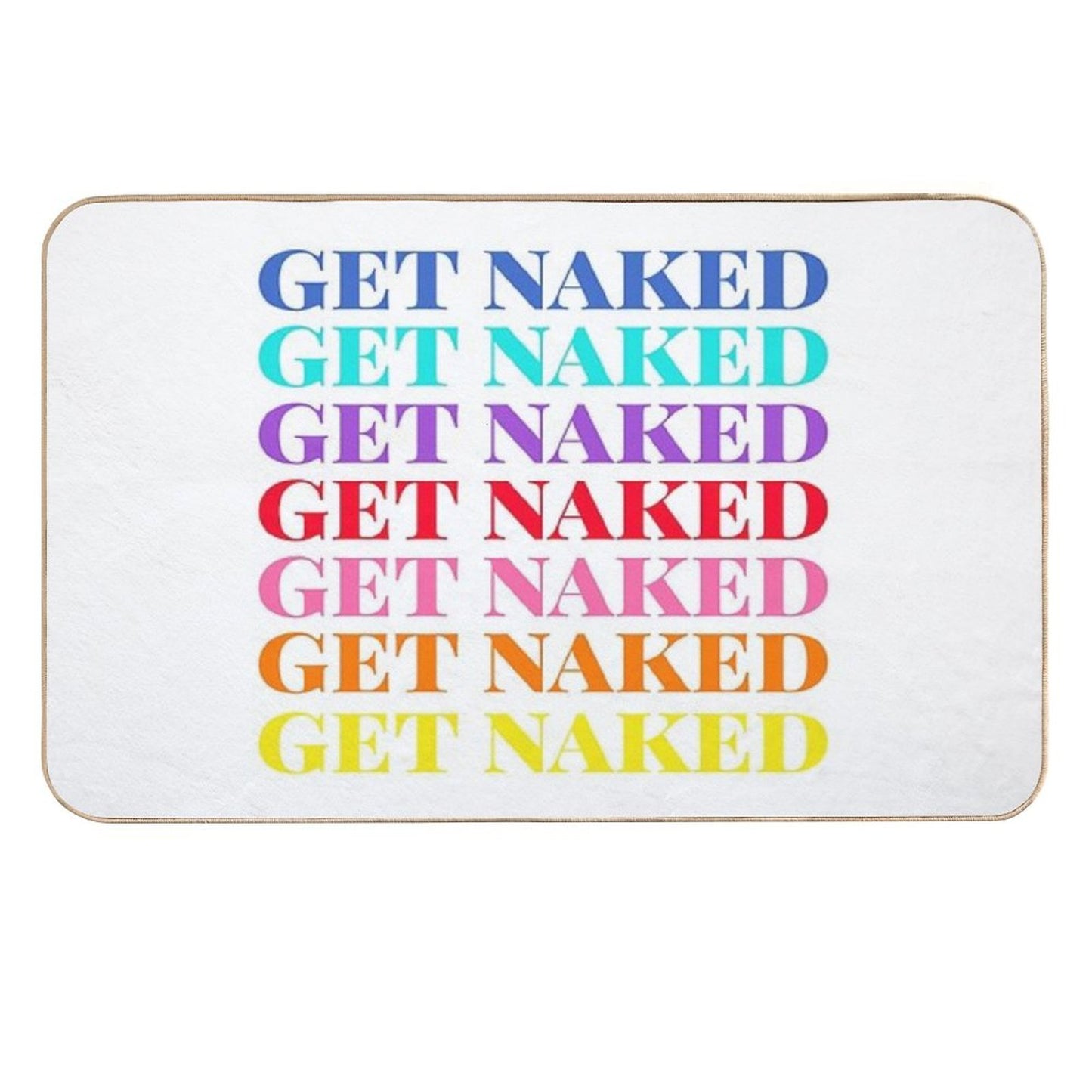 Get Naked  Toxin-Free Bath Mat