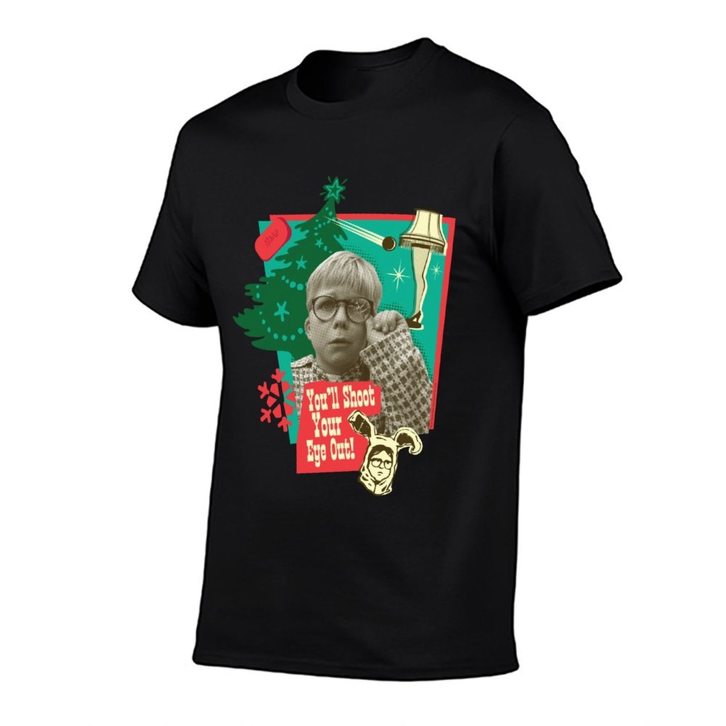 A Christmas Story Youll Shoot Your Eye Out  Rolled Sleeves T-Shirt