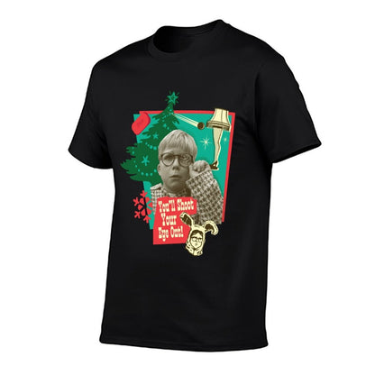 A Christmas Story Youll Shoot Your Eye Out  Rolled Sleeves T-Shirt