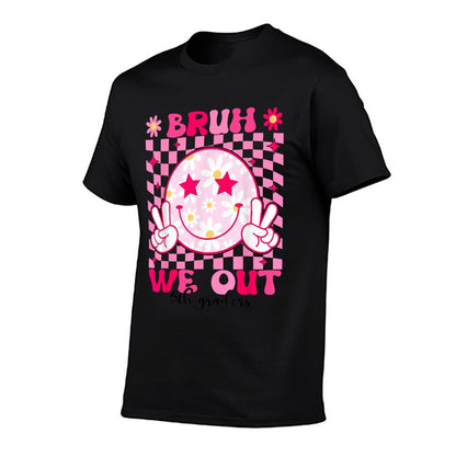 Bruh We Out 5th Graders Fifth Grade Class of 2025 Graduate  Wrinkle-resistant T-Shirt