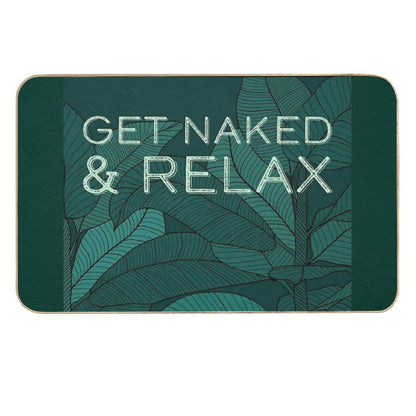 Get Naked & Relax  Rapid-Drying Bath Mat