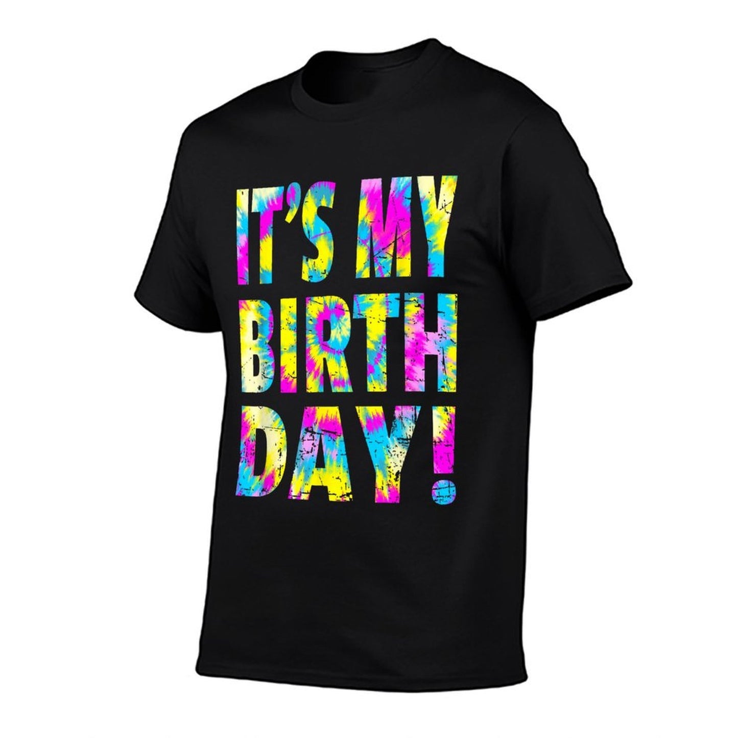 It's My Birthday - Retro Tie Dye Birthday Party Celebration  Lightweight T-Shirt