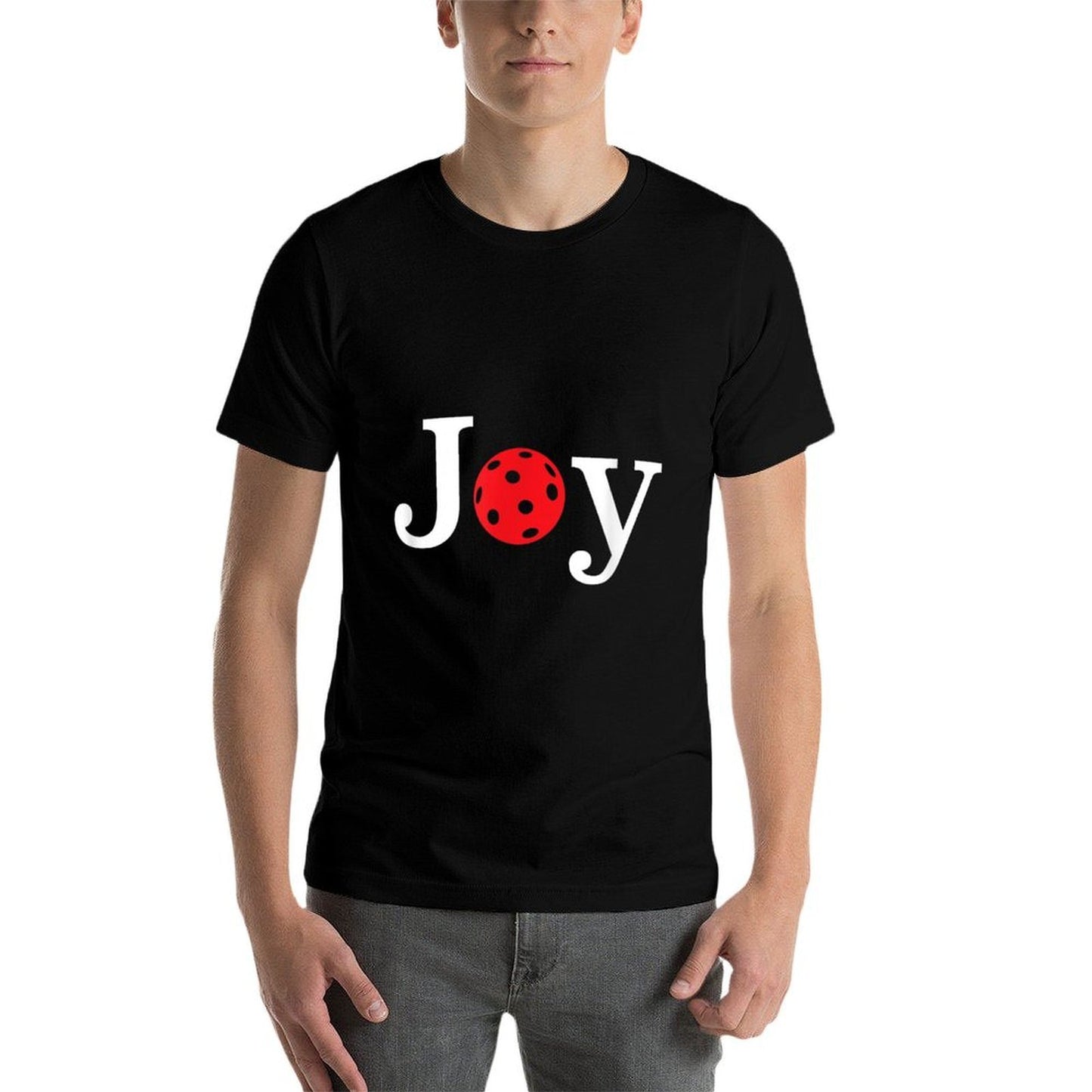 Christmas Pickleball Joy for Pickleball Player Comfortable T-Shirt