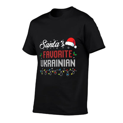 Ukrainian Christmas Santas Favorite Ukrainian  Durable T-Shirt