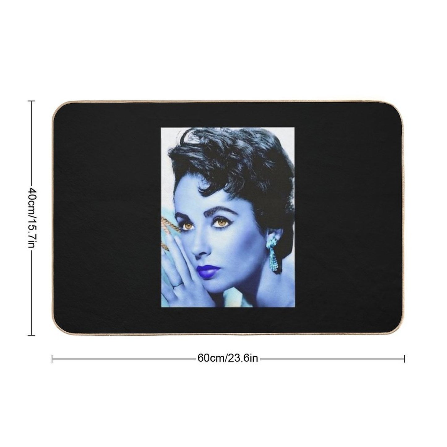 Elizabeth Taylor,  Easy To Clean Bath Mat