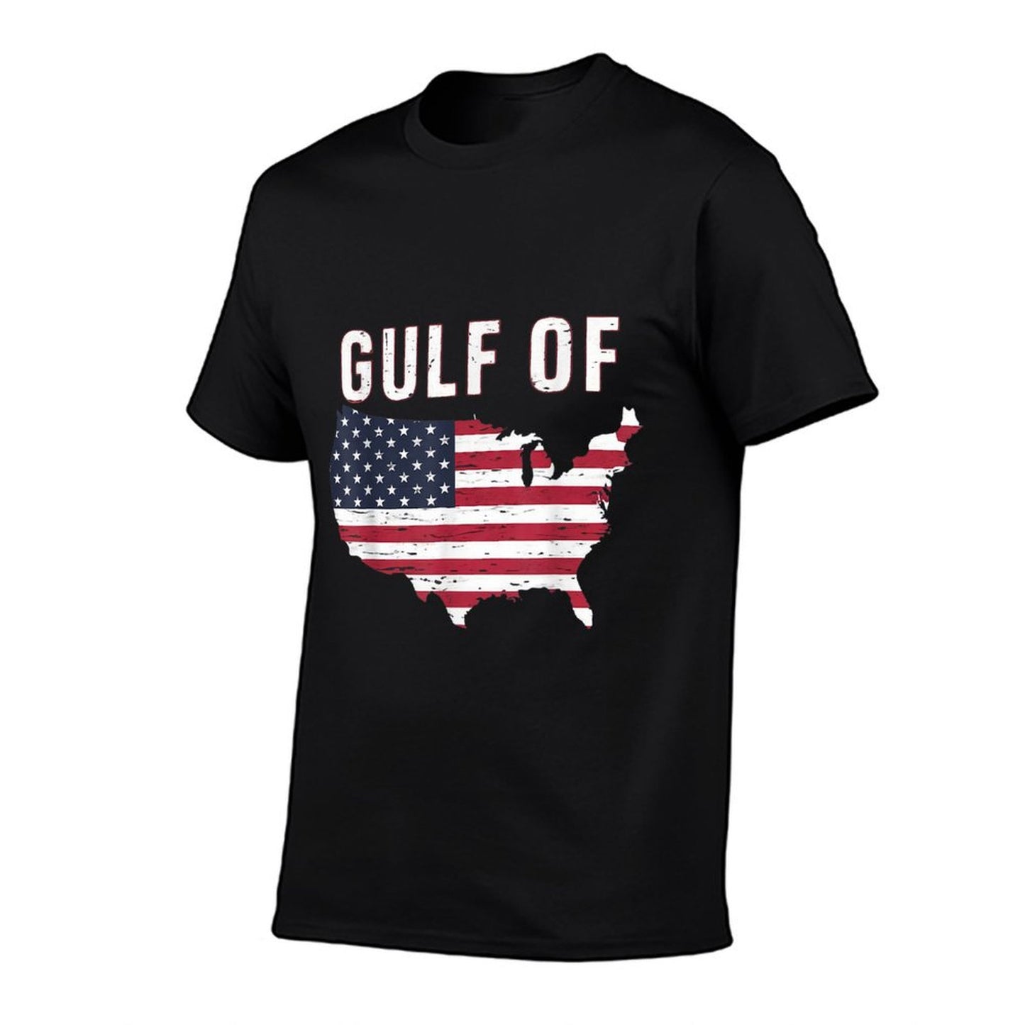 Gulf of United States of America USA Flag Durable T-Shirt