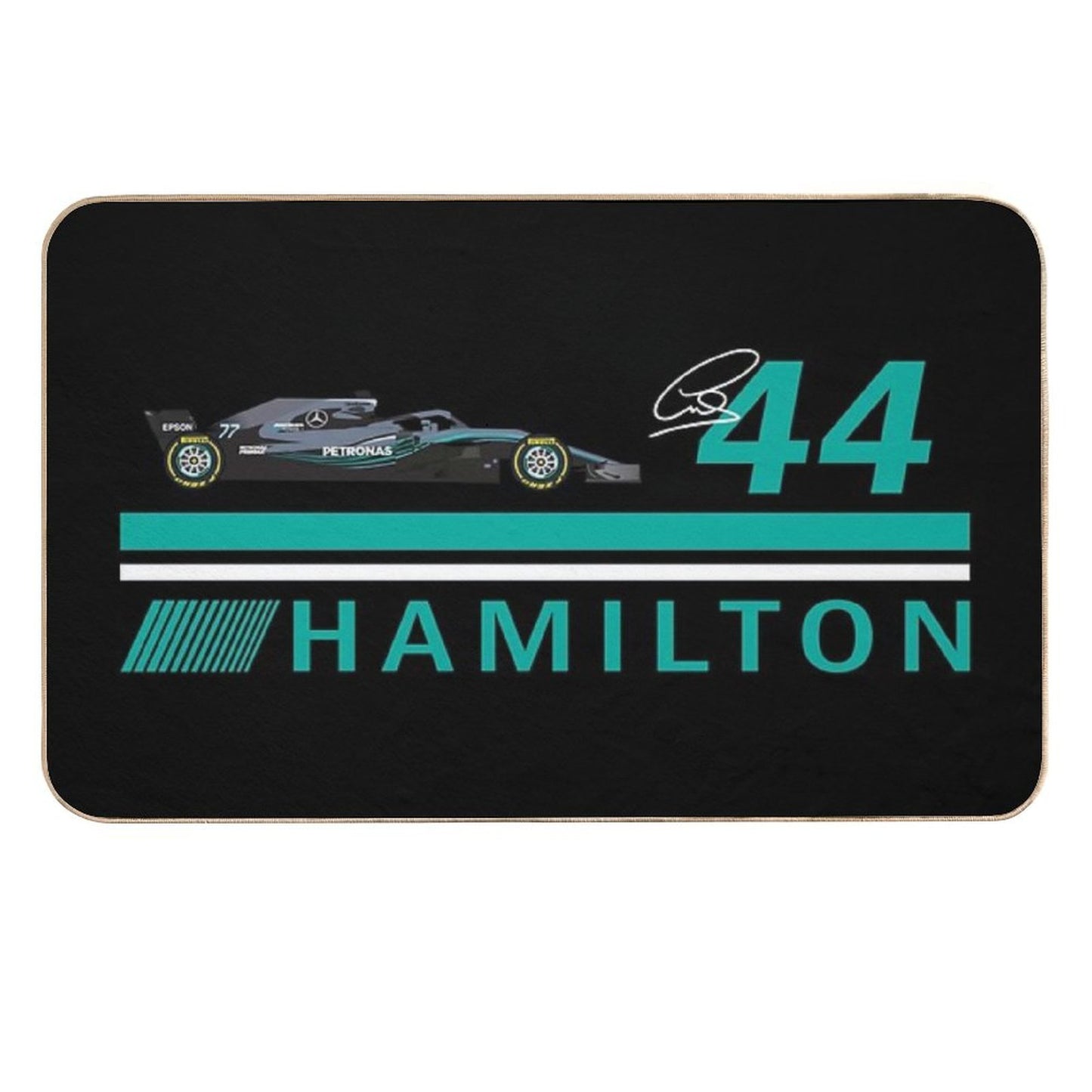 Lewis Hamilton  Anti-Trip Bath Mat