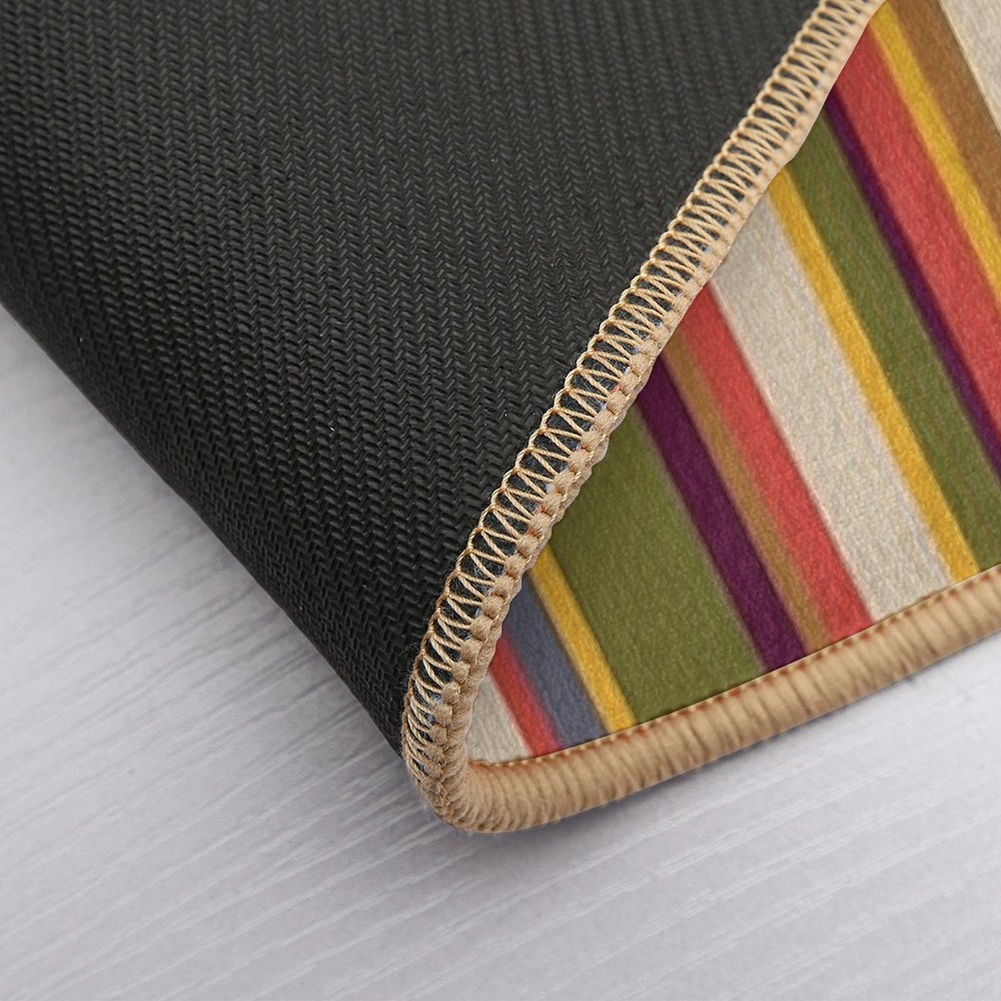 Fourth Doctor Scarf - Series 12  Easy Maintenance Bath Mat