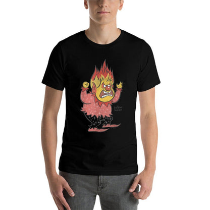 The Year Without A Santa Claus Heat Miser Portrait  Relaxed-fit T-Shirt