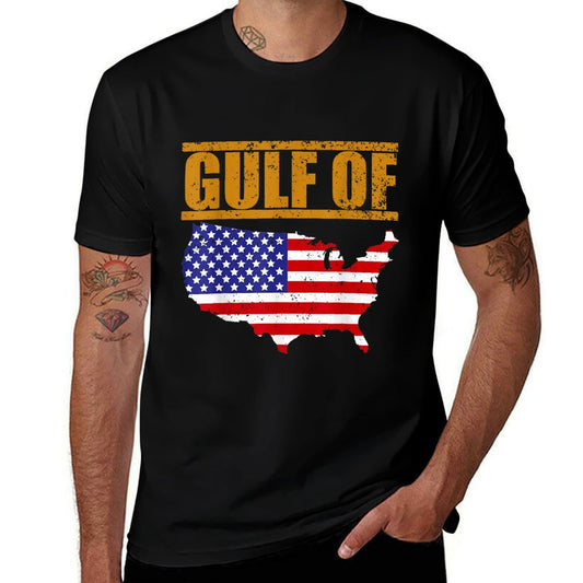 Vintage Gulf of United States of America Cotton T-Shirt