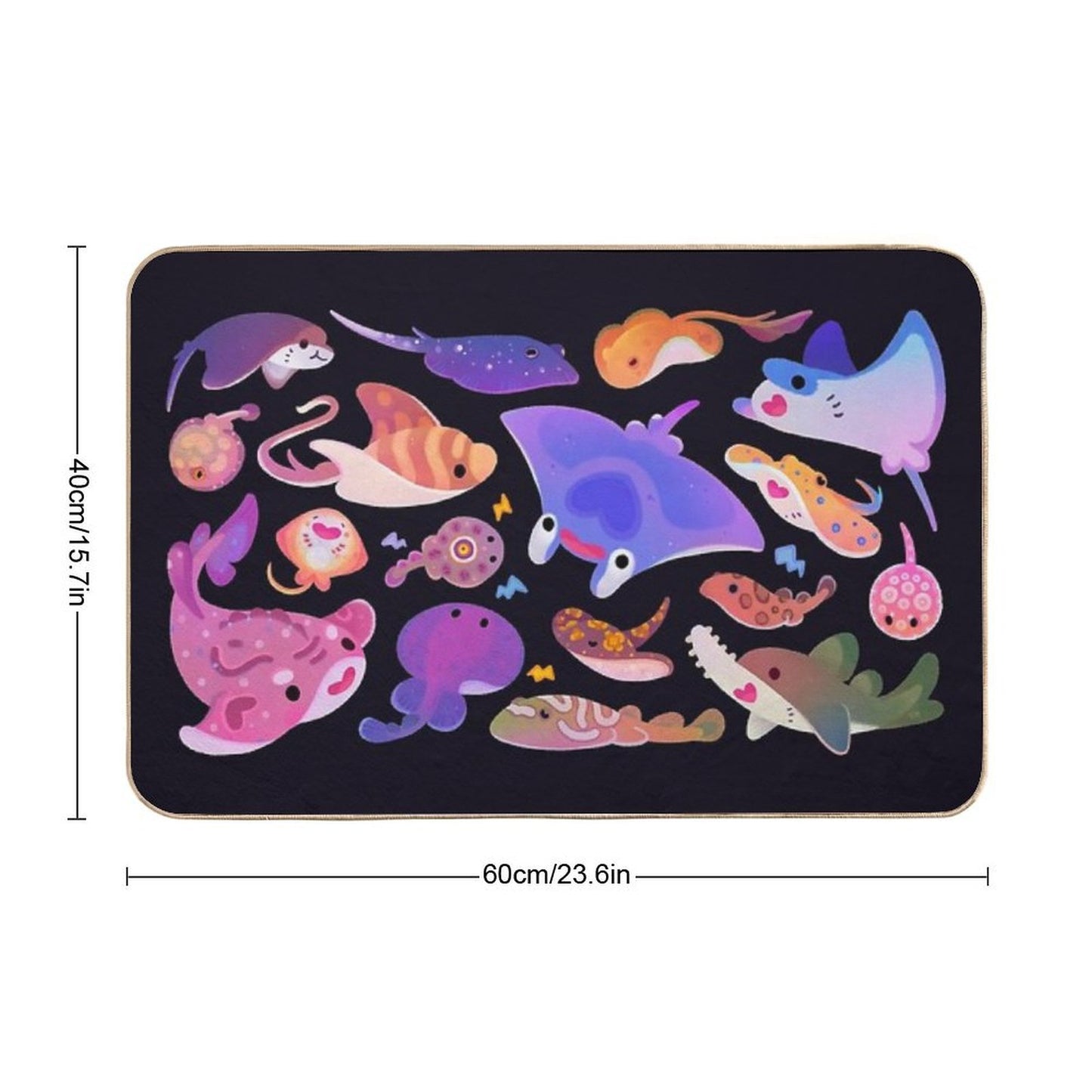 Ray Day 2  Dirt-Trapping Bath Mat