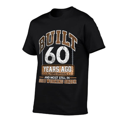 Built 60 Years Ago - All Parts Original Funny 60th Birthday  Eco-friendly Material T-Shirt