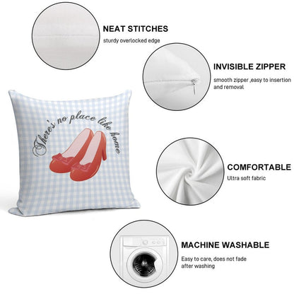 The Ruby Slippers Soft Easy Maintenance Throw Pillow