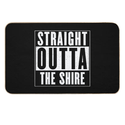 Straight Outta The Shire  Dirt-Trapping Bath Mat