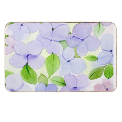 Delicate Blossom Pattern  Odorless Bath Mat