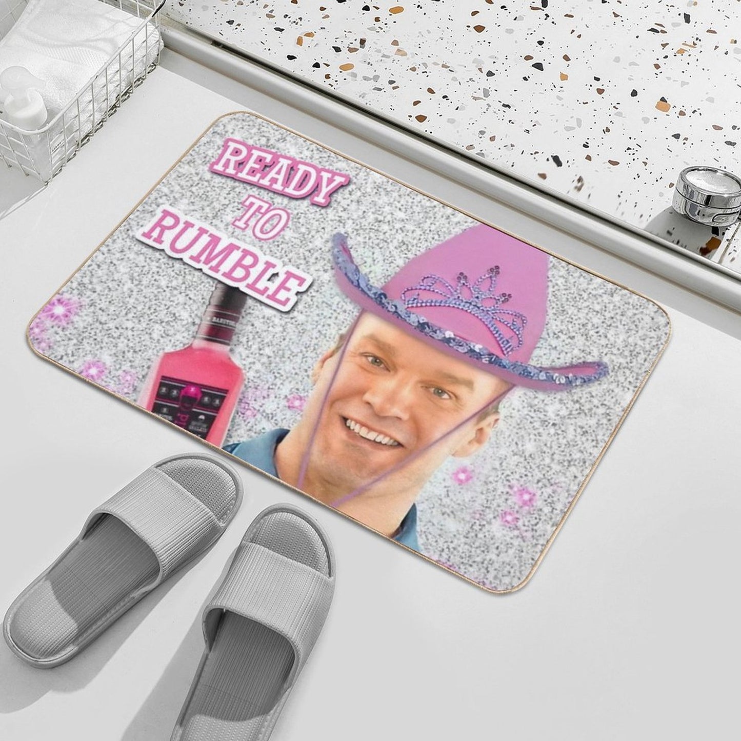 Bob Duncan Party Ready  Anti-Trip Bath Mat