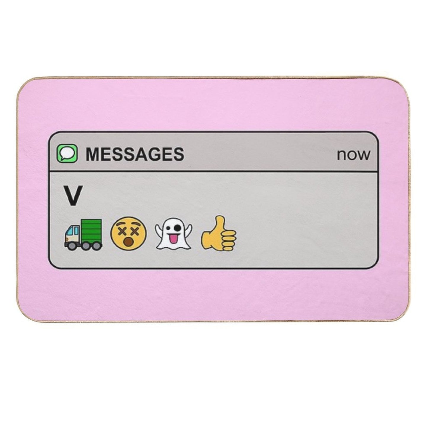 Wanna Hang  Easy Maintenance Bath Mat