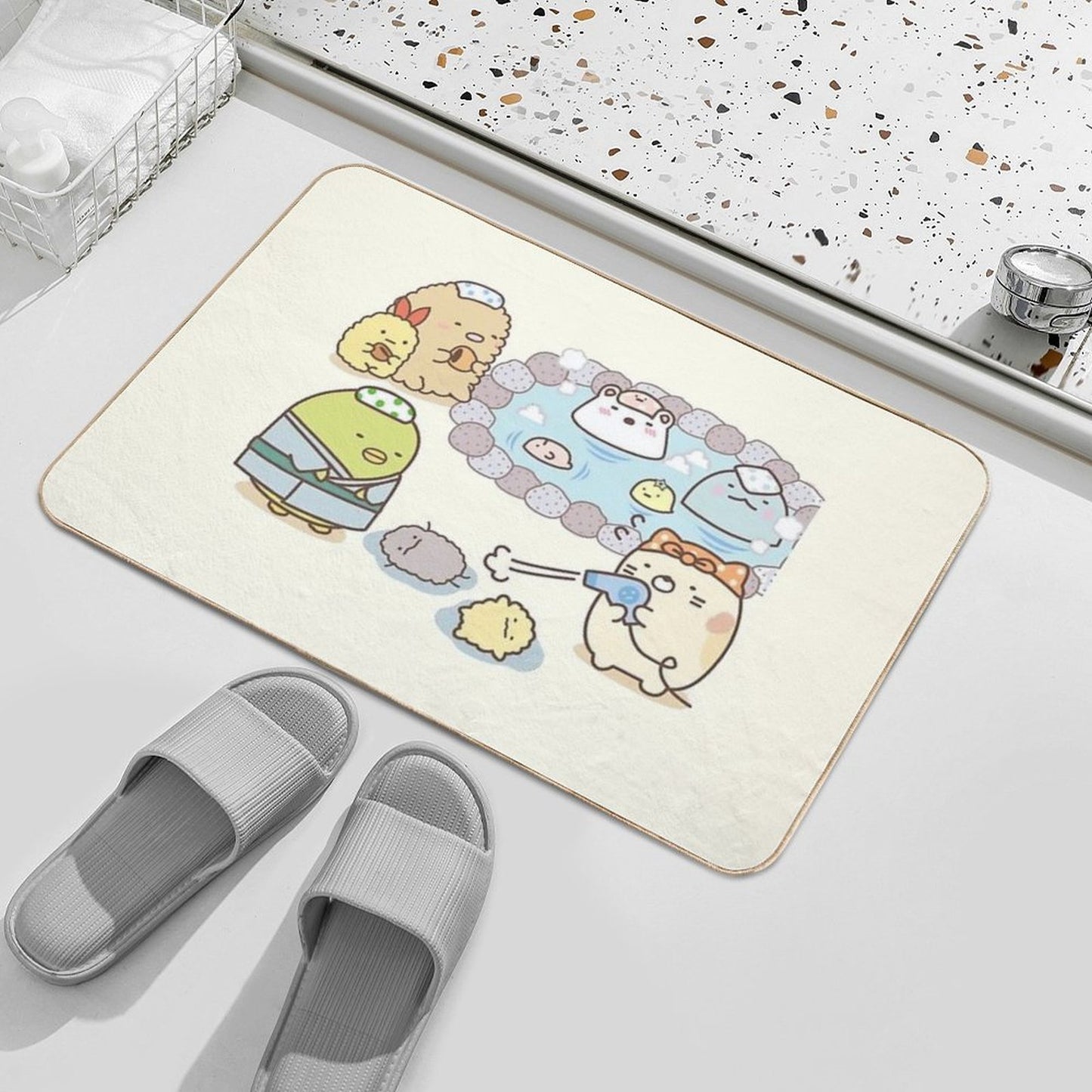 Sumikko Gurashi Hot Spring Durable Bath Mat