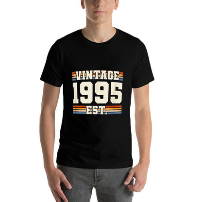 Retro 30 Years Old Vintage 1995 Established 30th Birthday  Classic T-Shirt