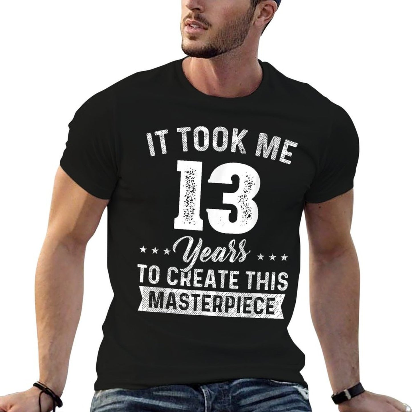 It Took Me 13 Years Masterpiece 13th Birthday 13 Years Old  Summer-ready Fabric T-Shirt
