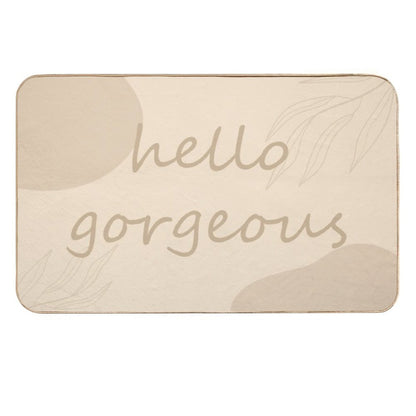 Hello Gorgeous  Multi-Purpose Bath Mat