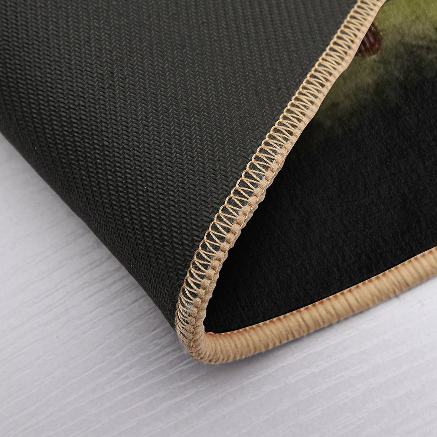 Open Mouth Pike  Fade-Resistant Bath Mat