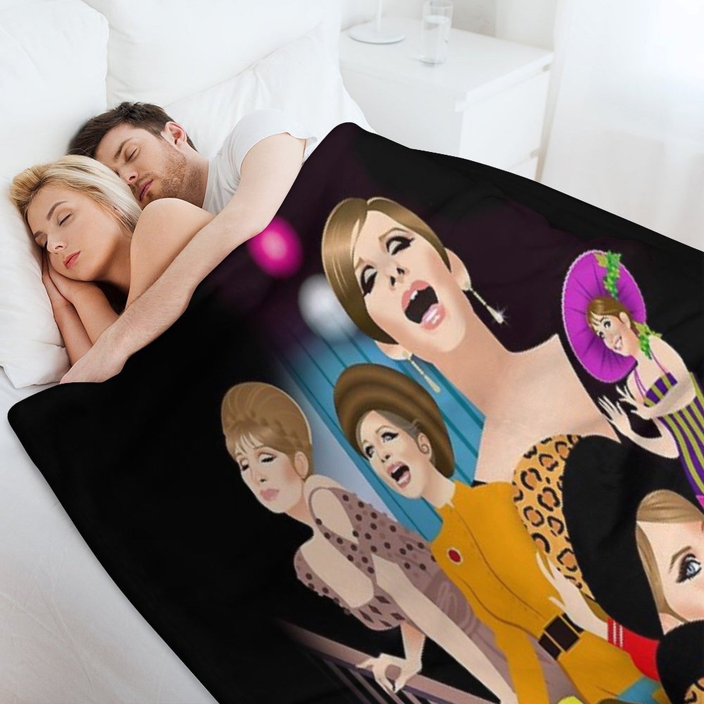 Funny Shrink-resistant Throw Blanket