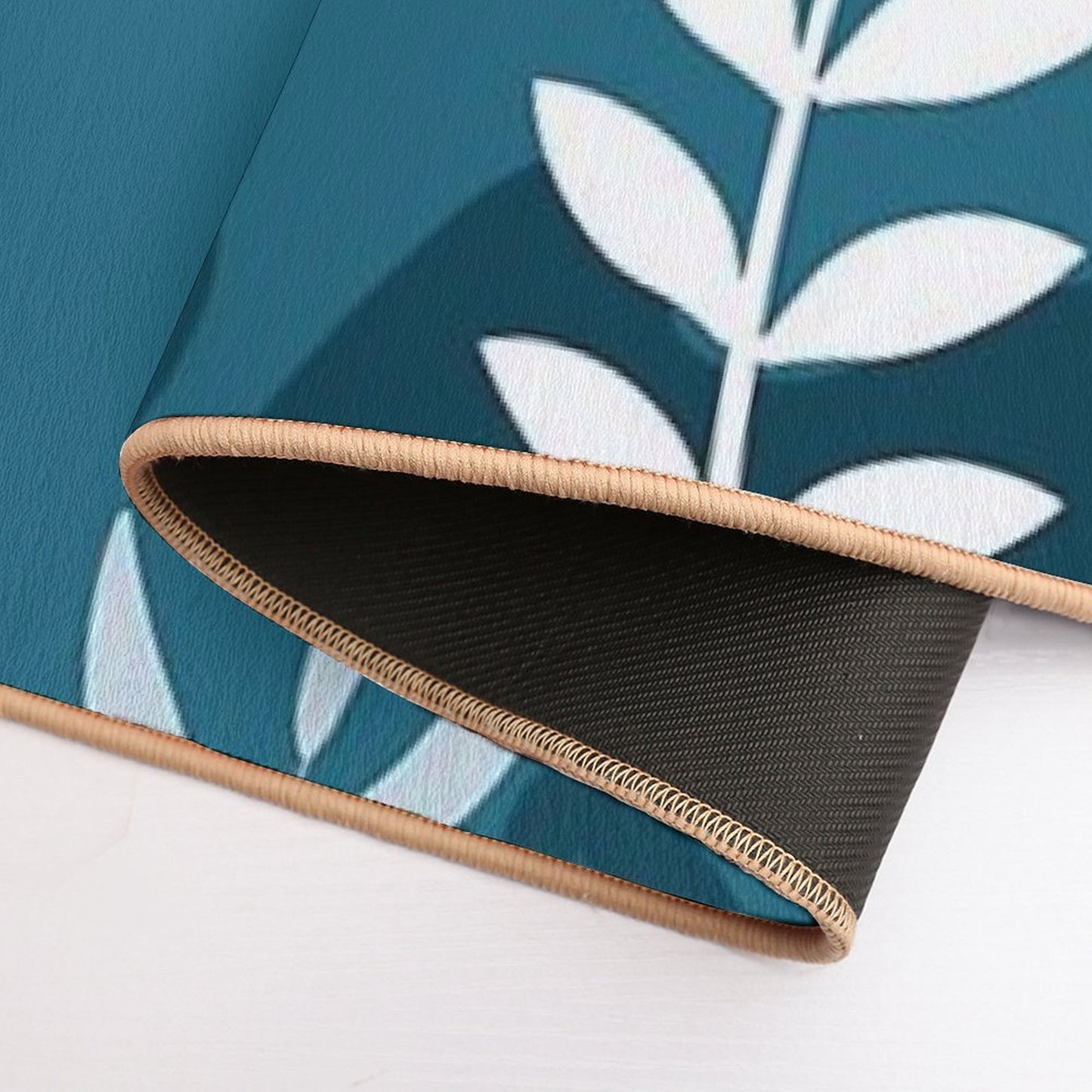 Tropical Leaf  Absorbent Bath Mat