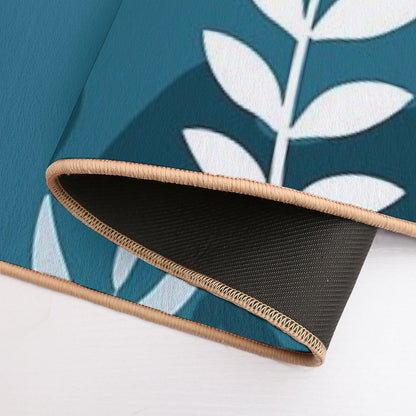 Tropical Leaf  Absorbent Bath Mat