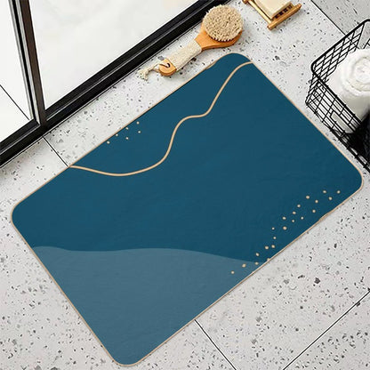 Night Sky  Repositionable Bath Mat
