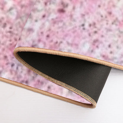 Print of Pink Glitter - ONLY, Not Reflective  Pet-Safe Bath Mat