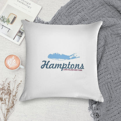 The Hamptons - Long Island. Soft Washable Throw Pillow