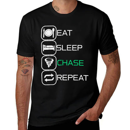 Eat Sleep Chase Repeat  Versatile T-Shirt
