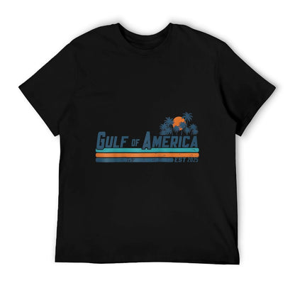 Gulf of US America Shirt Retro Golf of US America Shirt Raglan Baseball Comfortable T-Shirt