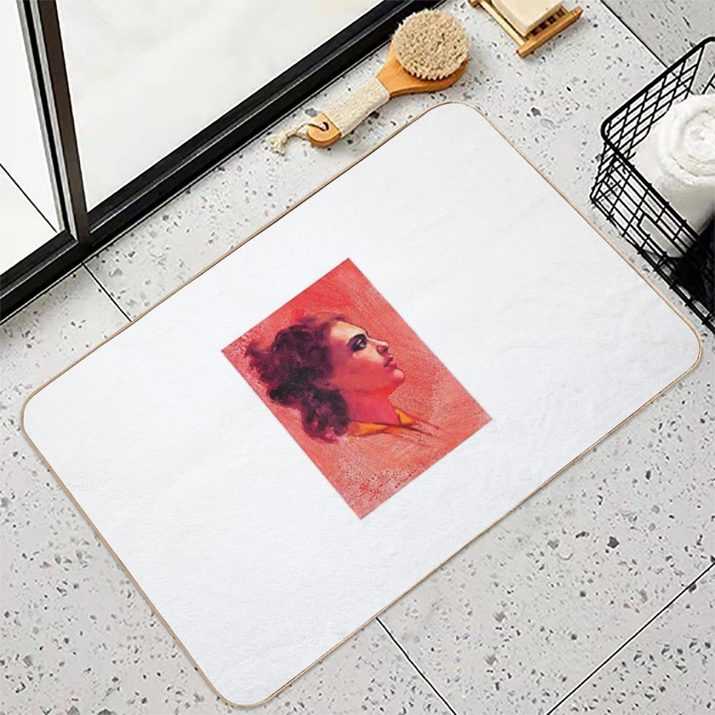 Portrait of Alysha  Odorless Bath Mat
