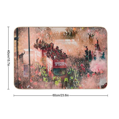 This Is Liverpool - Champions of Europe  Easy Maintenance Bath Mat