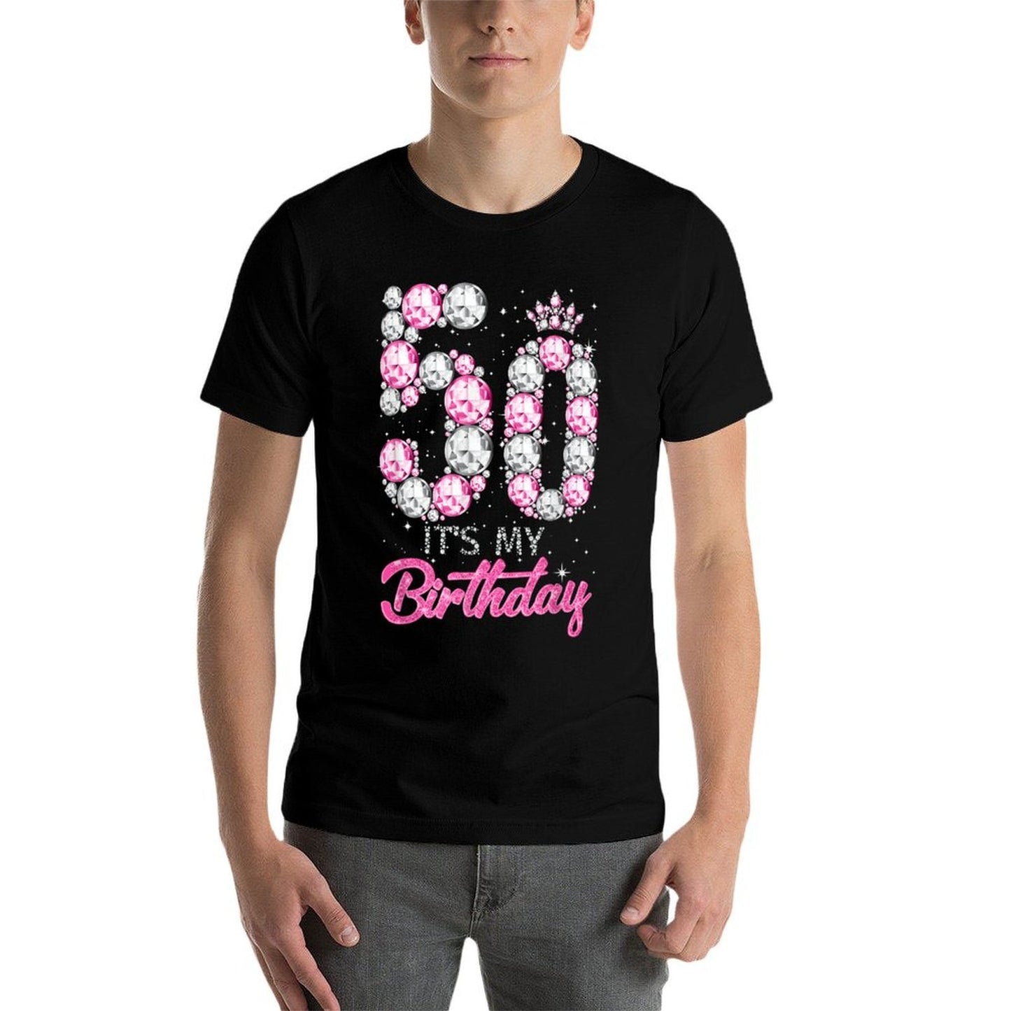 It's My 50th Birthday Crown 50 Years Old Birthday Gift Women  Lightweight T-Shirt
