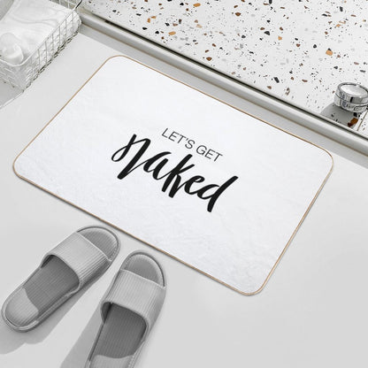 Let’s Get Naked  Rapid-Drying Bath Mat