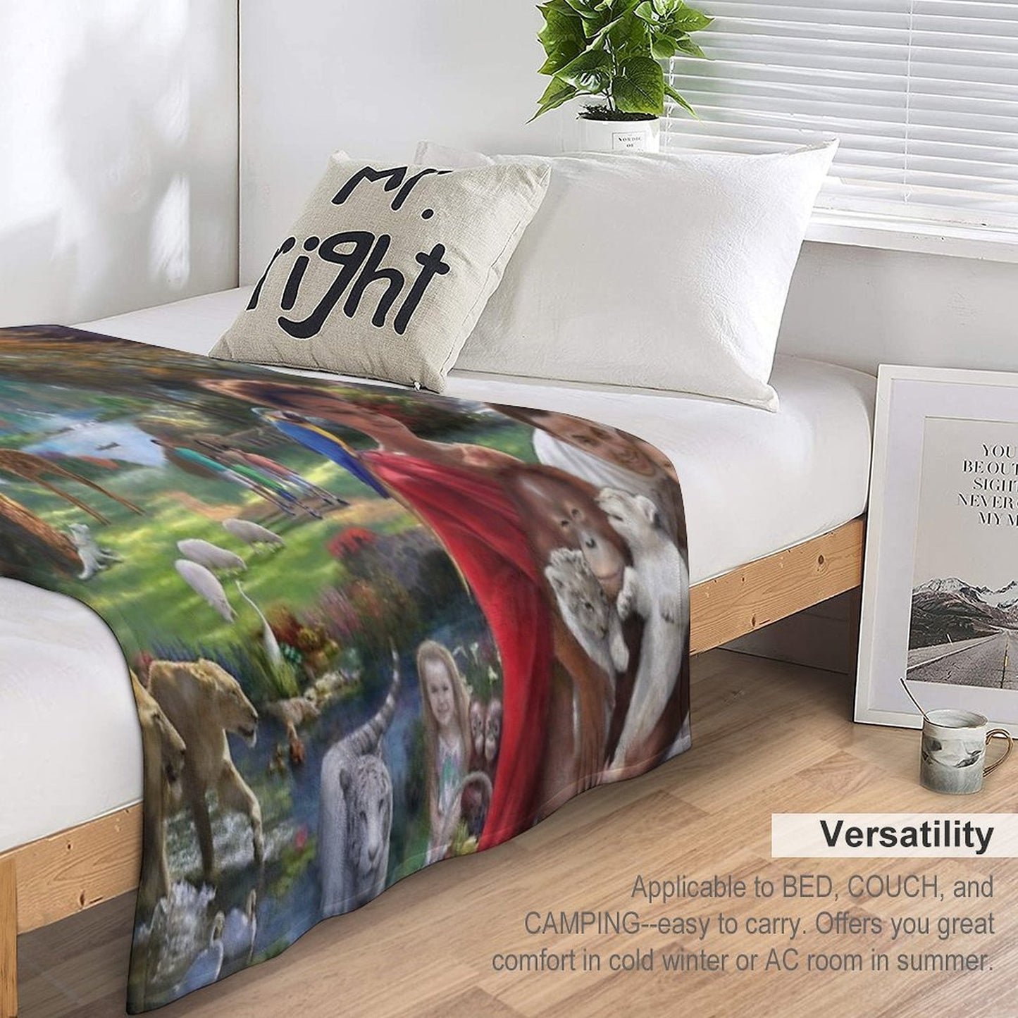 Paradise Park Sustainable Throw Blanket