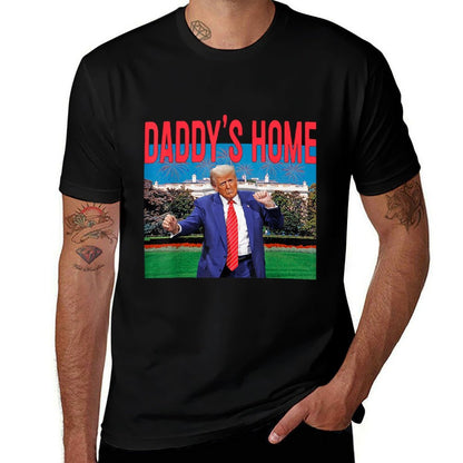 Daddy's Home Trump Pink Trump 2024 Take America Back  Tagless Design T-Shirt