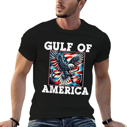 Gulf of USA America Vintage USA Flag Vintage-inspired T-Shirt