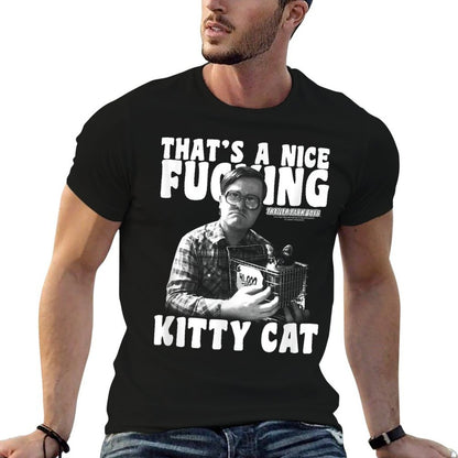 Trailer Park Boys Bubbles Kitty Cat  Heathered Texture T-Shirt
