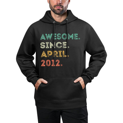13 Years Old Awesome Since April 2012 13th Birthday Casual Wear Hoodie