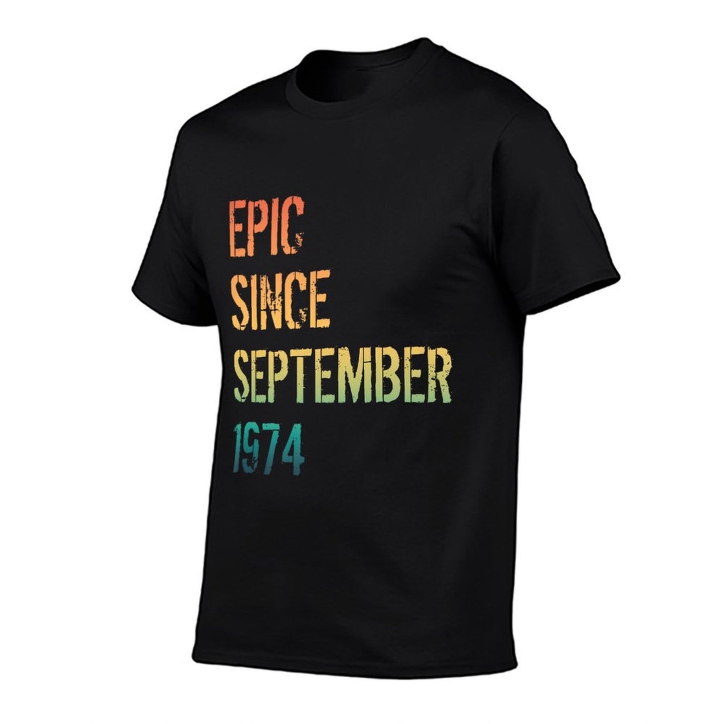 50th Birthday Men Women Born September 1974 Premium  Quick-drying T-Shirt