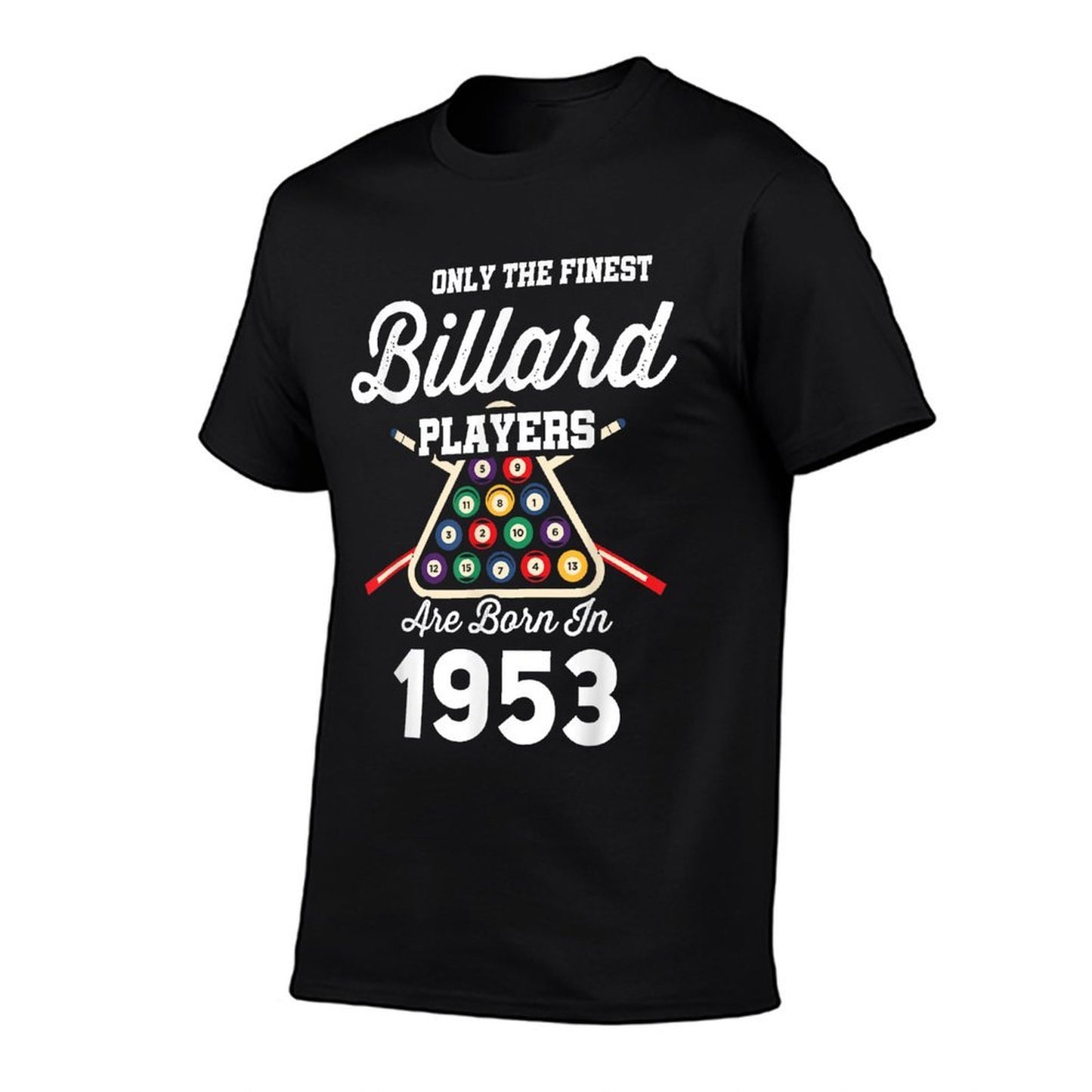 70 Year Old Pool Billiard Player 1953 70th Birthday  Tagless Design T-Shirt