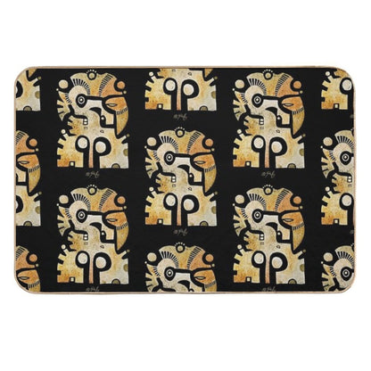 Aztek Adler Und Taube  High-Traffic Bath Mat