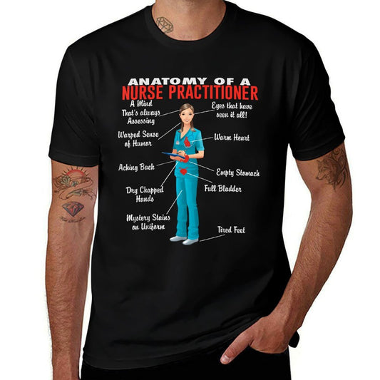 Anatomy Of A Nurse Practitioner - Nurse Practitioner Shirt  Summer-ready Fabric T-Shirt