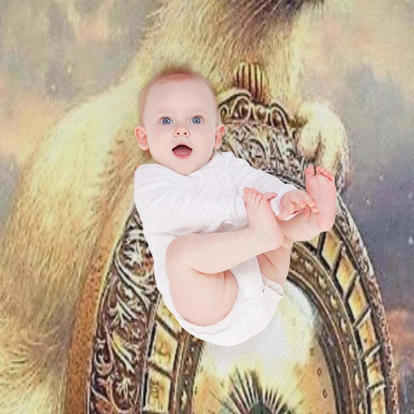 His Dark Materials - Pan & Alethiometer Durable Throw Blanket